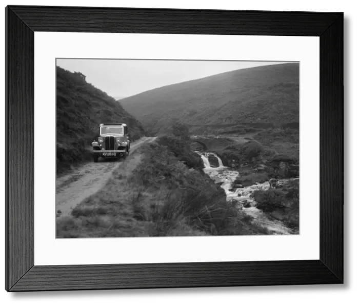 Framed Print : Kitty Brunell road testing a Standard Little Twelve saloon, c1932. Artist: Bill Brunell Framed Print : Kitty Brunell road testing a Standard Little Twelve saloon, c1932. Artist: Bill Brunell
