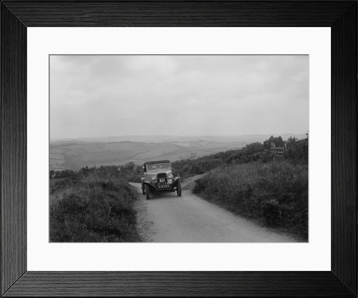 Framed Print : Ford V8 of WCN Norton competing in the MCC Torquay Rally, 1938. Artist: Bill Brunell Framed Print : Ford V8 of WCN Norton competing in the MCC Torquay Rally, 1938. Artist: Bill Brunell