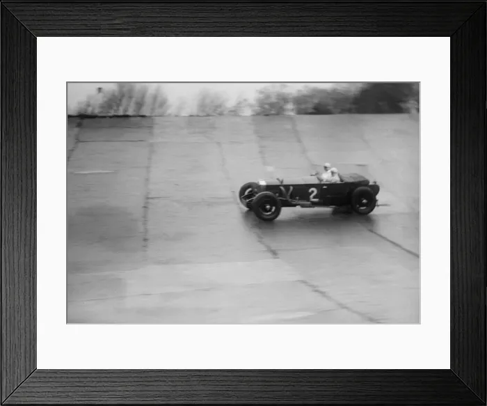 Framed Print : Stripped Invicta 4-seater racing at a BARC meeting, Brooklands, Surrey, 1930s Artist: Bill Brunell Framed Print : Stripped Invicta 4-seater racing at a BARC meeting, Brooklands, Surrey, 1930s Artist: Bill Brunell