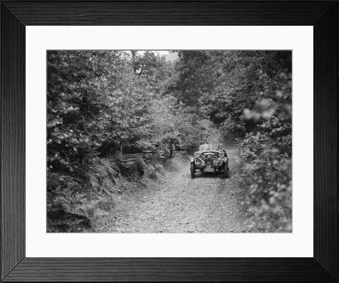 Framed Print : BSA car taking part in a motoring trial, c1930s. Artist: Bill Brunell Framed Print : BSA car taking part in a motoring trial, c1930s. Artist: Bill Brunell