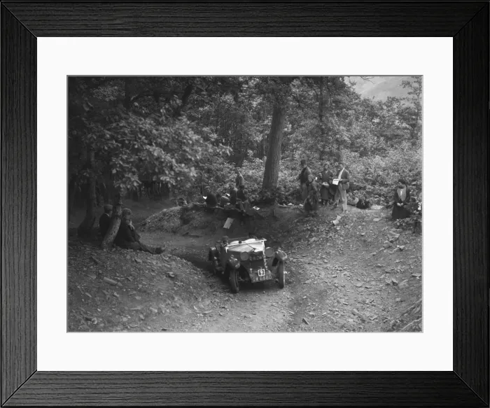 Framed Print : Riley taking part in a motoring trial, c1930s. Artist: Bill Brunell Framed Print : Riley taking part in a motoring trial, c1930s. Artist: Bill Brunell