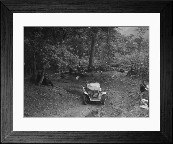 Framed Print : Fiat Balilla taking part in a motoring trial, c1930s. Artist: Bill Brunell Framed Print : Fiat Balilla taking part in a motoring trial, c1930s. Artist: Bill Brunell