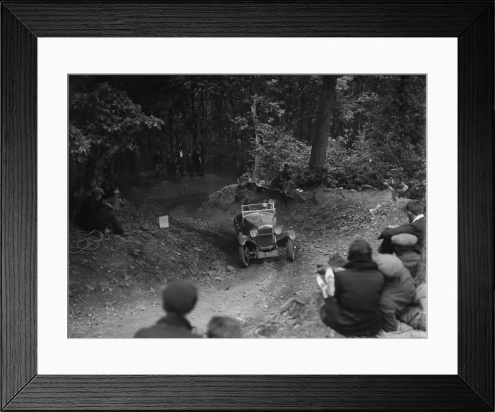 Framed Print : D Aldingtons Frazer-Nash taking part in a motoring trial, c1930s. Artist: Bill Brunell Framed Print : D Aldingtons Frazer-Nash taking part in a motoring trial, c1930s. Artist: Bill Brunell