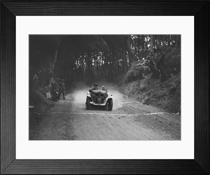Framed Print : Fiat Balilla taking part in a motoring trial, c1930s. Artist: Bill Brunell Framed Print : Fiat Balilla taking part in a motoring trial, c1930s. Artist: Bill Brunell
