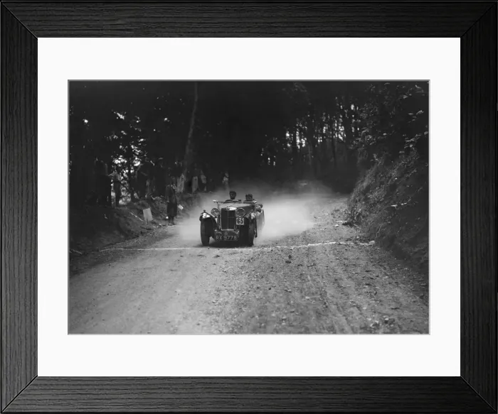 Framed Print : MG Magna taking part in a motoring trial, c1930s. Artist: Bill Brunell Framed Print : MG Magna taking part in a motoring trial, c1930s. Artist: Bill Brunell