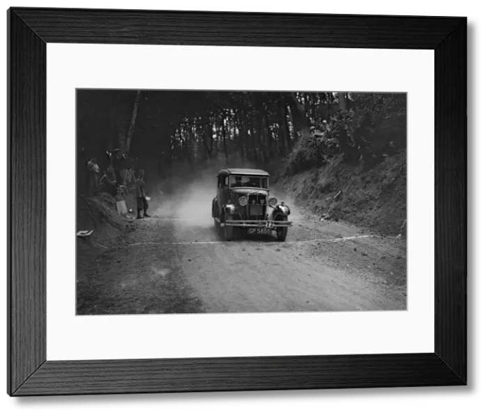 Framed Print : Standard taking part in a motoring trial, c1930s. Artist: Bill Brunell Framed Print : Standard taking part in a motoring trial, c1930s. Artist: Bill Brunell