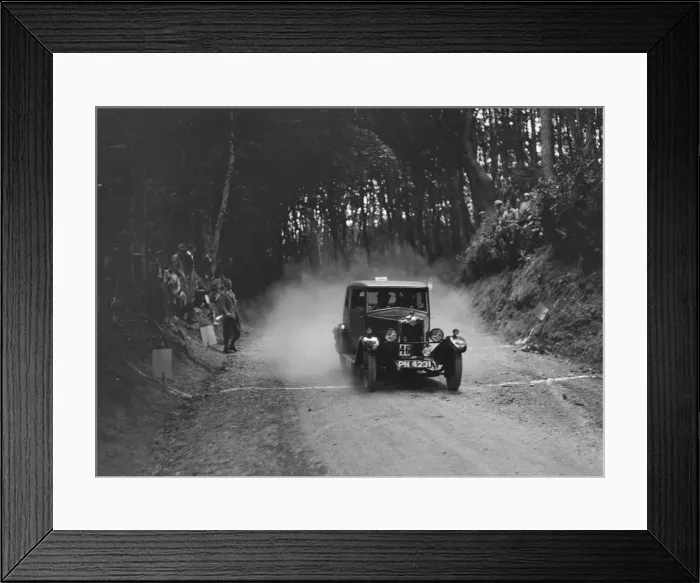 Framed Print : Riley taking part in a motoring trial, c1930s. Artist: Bill Brunell Framed Print : Riley taking part in a motoring trial, c1930s. Artist: Bill Brunell