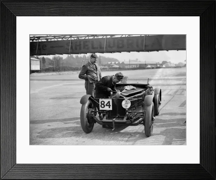 Framed Print : Lombard of HN and E Scholfield at the JCC Double Twelve Race, Brooklands, Surrey, 1929 Framed Print : Lombard of HN and E Scholfield at the JCC Double Twelve Race, Brooklands, Surrey, 1929
