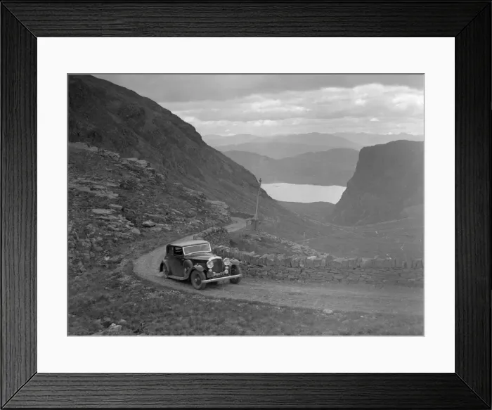 Framed Print : Bentley with Mulliner body of Miss MB Smith competing in the RSAC Scottish Rally, 1936 Framed Print : Bentley with Mulliner body of Miss MB Smith competing in the RSAC Scottish Rally, 1936
