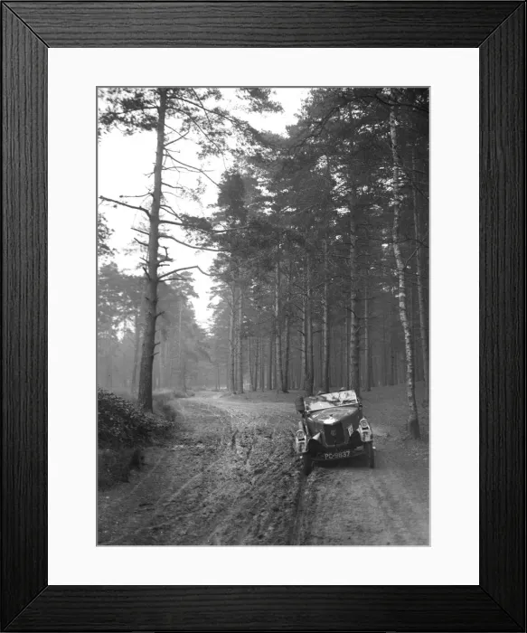 Framed Print : AC taking part in a JCC motoring trial, Surrey, c1920s. Artist: Bill Brunell Framed Print : AC taking part in a JCC motoring trial, Surrey, c1920s. Artist: Bill Brunell
