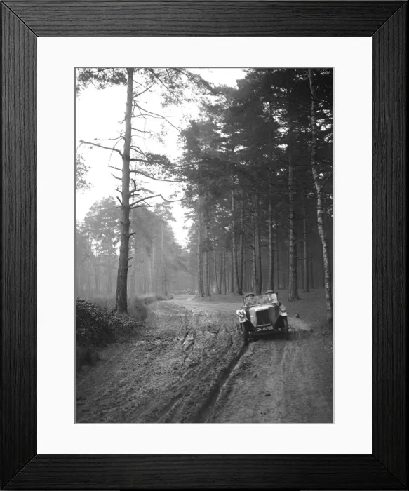 Framed Print : BSA taking part in the JCC General Efficiency Trial, Oxshott Woods, Surrey, 1923 Framed Print : BSA taking part in the JCC General Efficiency Trial, Oxshott Woods, Surrey, 1923
