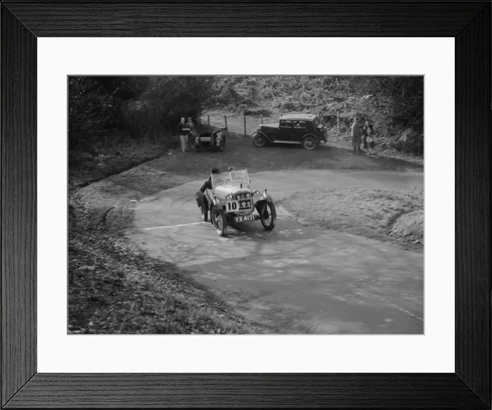 Framed Print : Austin 7 Gordon England Cup competing in the JCC Half-Day Trial, 1930. Artist: Bill Brunell Framed Print : Austin 7 Gordon England Cup competing in the JCC Half-Day Trial, 1930. Artist: Bill Brunell