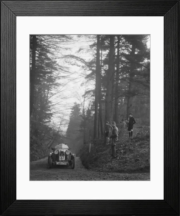Framed Print : Salmson Sports 2-seater competing in the JCC Half-Day Trial, 1930. Artist: Bill Brunell Framed Print : Salmson Sports 2-seater competing in the JCC Half-Day Trial, 1930. Artist: Bill Brunell