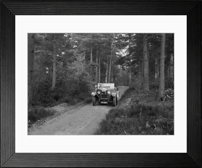 Framed Print : Talbot 18 / 55 4-seater tourer competing in the JCC Half-Day Trial, 1930. Artist: Bill Brunell Framed Print : Talbot 18 / 55 4-seater tourer competing in the JCC Half-Day Trial, 1930. Artist: Bill Brunell