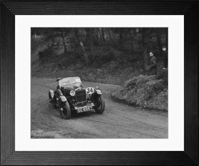 Framed Print : Standard Avon open 2-seater of AH Oxenford competing in the JCC Half-Day Trial, 1930 Framed Print : Standard Avon open 2-seater of AH Oxenford competing in the JCC Half-Day Trial, 1930