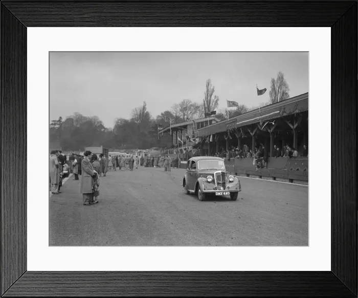 Framed Print : Standard saloon at a race meeting at Crystal Palace, London, 1939. Artist: Bill Brunell Framed Print : Standard saloon at a race meeting at Crystal Palace, London, 1939. Artist: Bill Brunell
