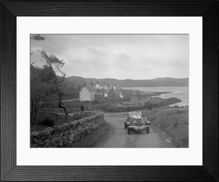 Framed Print : Kitty Brunell driving a MG 18 / 80 4-seater tourer, 1930s. Artist: Bill Brunell Framed Print : Kitty Brunell driving a MG 18 / 80 4-seater tourer, 1930s. Artist: Bill Brunell