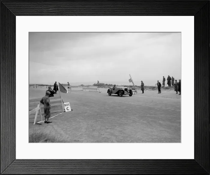 Framed Print : MG Magnette of CS Grant competing in the RSAC Scottish Rally, 1934. Artist: Bill Brunell Framed Print : MG Magnette of CS Grant competing in the RSAC Scottish Rally, 1934. Artist: Bill Brunell