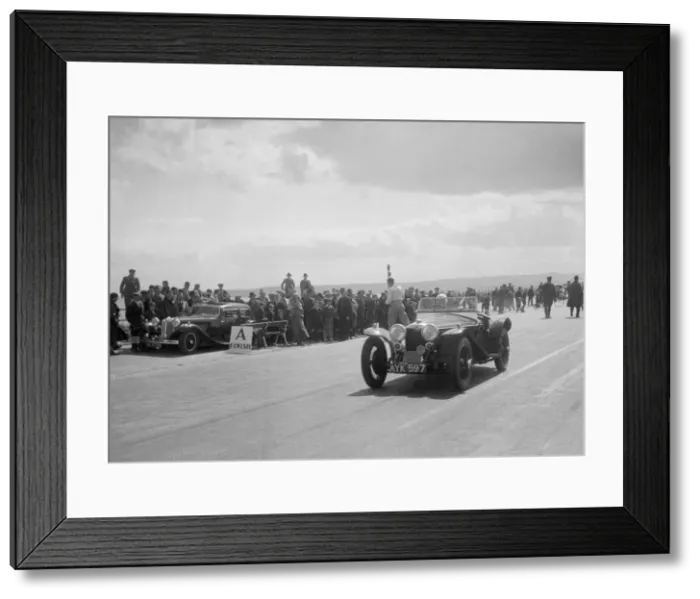 Framed Print : Riley Imp 2-seater of Dorothy Champney competing in the RSAC Scottish Rally, 1934 Framed Print : Riley Imp 2-seater of Dorothy Champney competing in the RSAC Scottish Rally, 1934