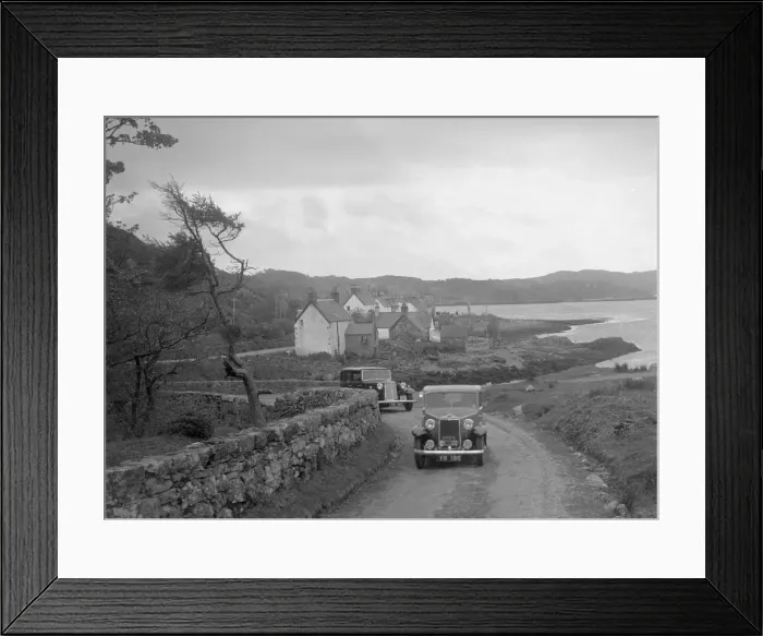 Framed Print : Armstrong-Siddeley 12 / 6 saloon of JC Wilson competing in the RSAC Scottish Rally, 1934 Framed Print : Armstrong-Siddeley 12 / 6 saloon of JC Wilson competing in the RSAC Scottish Rally, 1934