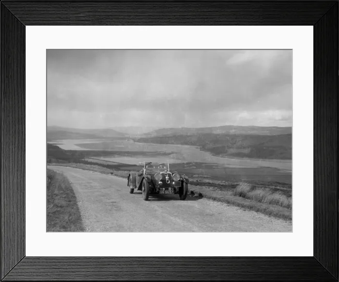 Framed Print : Alvis Speed Twenty tourer of I Fraser-Marshall competing in the RSAC Scottish Rally, 1934 Framed Print : Alvis Speed Twenty tourer of I Fraser-Marshall competing in the RSAC Scottish Rally, 1934