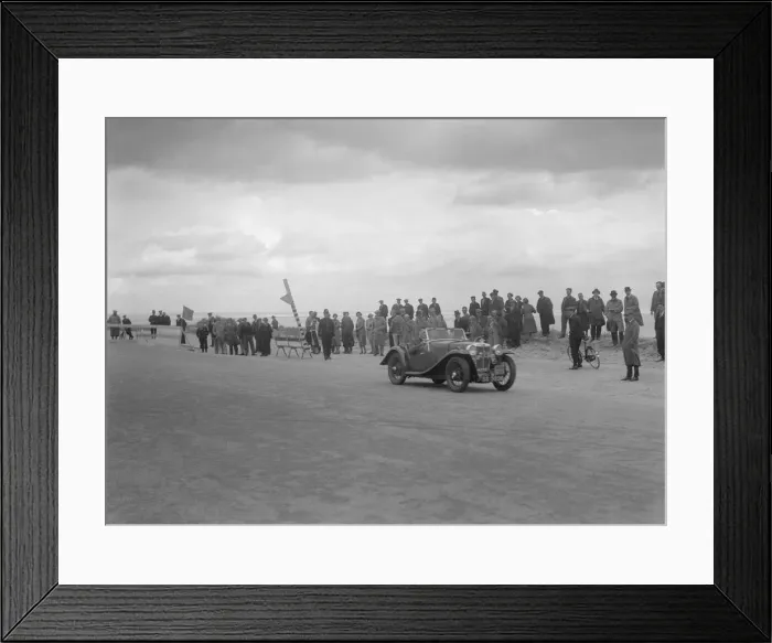 Framed Print : MG PA 2-seater sports competing in the RSAC Scottish Rally, 1934. Artist: Bill Brunell Framed Print : MG PA 2-seater sports competing in the RSAC Scottish Rally, 1934. Artist: Bill Brunell