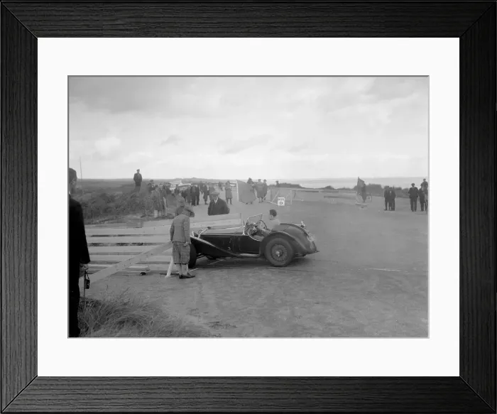 Framed Print : Riley competing in the RSAC Scottish Rally, 1934. Artist: Bill Brunell Framed Print : Riley competing in the RSAC Scottish Rally, 1934. Artist: Bill Brunell