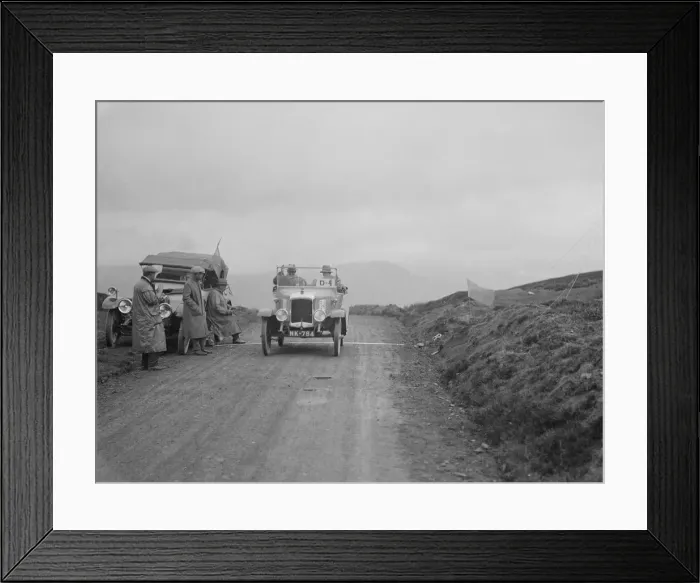 Framed Print : Phoenix of J van Hooydonk competing in the Scottish Light Car Trial, 1922. Artist: Bill Brunell Framed Print : Phoenix of J van Hooydonk competing in the Scottish Light Car Trial, 1922. Artist: Bill Brunell