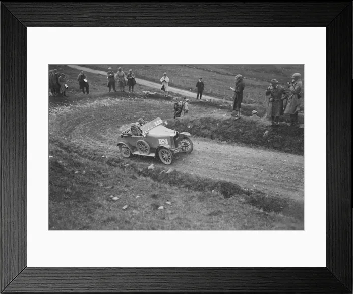 Framed Print : Jowett open 2-seater of M Johnstone competing in the Scottish Light Car Trial, 1922 Framed Print : Jowett open 2-seater of M Johnstone competing in the Scottish Light Car Trial, 1922