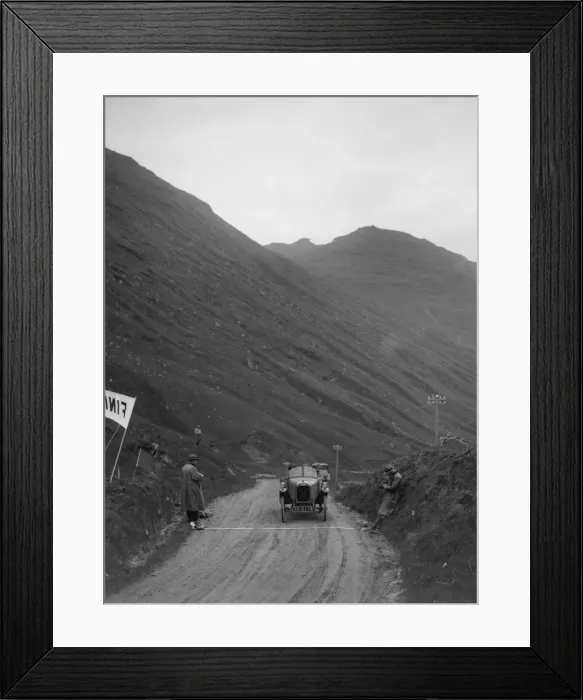 Framed Print : Salmson open sports 2-seater of Armand Bovier competing in the Scottish Light Car Trial, 1922 Framed Print : Salmson open sports 2-seater of Armand Bovier competing in the Scottish Light Car Trial, 1922