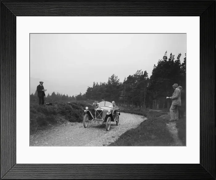 Framed Print : Salmson open sports 2-seater of Armand Bovier competing in the Scottish Light Car Trial, 1922 Framed Print : Salmson open sports 2-seater of Armand Bovier competing in the Scottish Light Car Trial, 1922