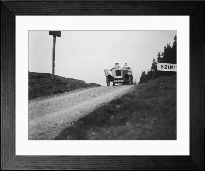 Framed Print : Lagonda open 2-seater of WH Oates competing in the Scottish Light Car Trial, 1922 Framed Print : Lagonda open 2-seater of WH Oates competing in the Scottish Light Car Trial, 1922