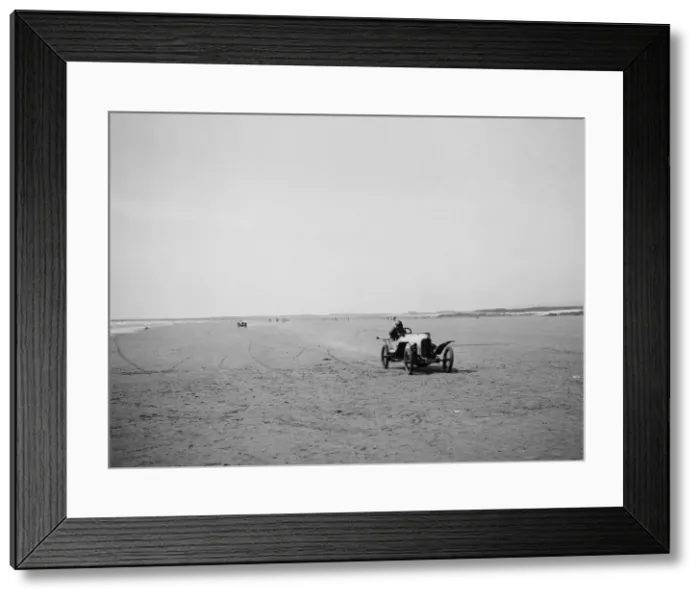 Framed Print : GN competing in the Porthcawl Speed Trials, Wales, 1922. Artist: Bill Brunell Framed Print : GN competing in the Porthcawl Speed Trials, Wales, 1922. Artist: Bill Brunell