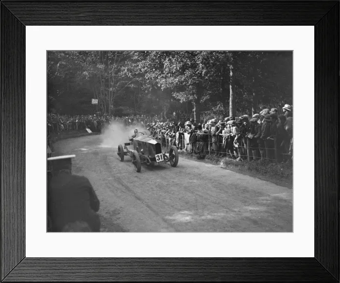 Framed Print : Lanchester 40-50 hp of AJW Millership at the MAC Shelsley Walsh Hillclimb, Worcestershire, 1923 Framed Print : Lanchester 40-50 hp of AJW Millership at the MAC Shelsley Walsh Hillclimb, Worcestershire, 1923