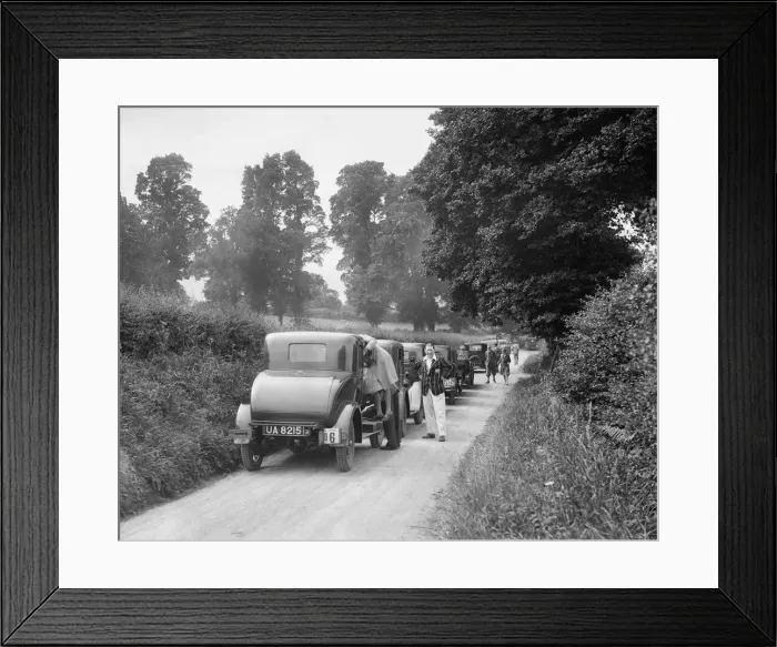 Framed Print : Morris Doctors Coupe at the JCC Inter-Centre Rally, 1932. Artist: Bill Brunell Framed Print : Morris Doctors Coupe at the JCC Inter-Centre Rally, 1932. Artist: Bill Brunell