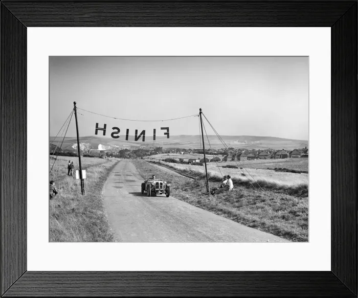 Framed Print : Frazer-Nash BMW 319 / 55 of CG Fitt at the Bugatti Owners Club Lewes Speed Trials, Sussex, 1937 Framed Print : Frazer-Nash BMW 319 / 55 of CG Fitt at the Bugatti Owners Club Lewes Speed Trials, Sussex, 1937