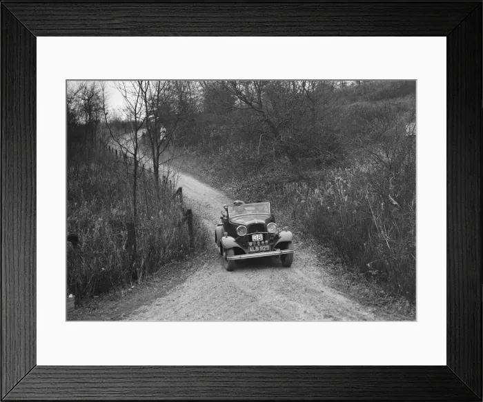 Framed Print : Ford V8 competing in the Great West Motor Club Thatcher Trophy, 1938. Artist: Bill Brunell Framed Print : Ford V8 competing in the Great West Motor Club Thatcher Trophy, 1938. Artist: Bill Brunell