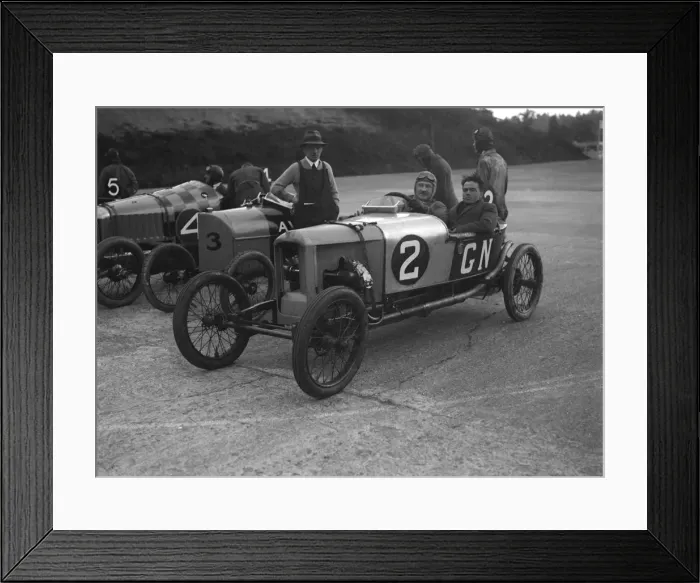 Framed Print : GN, AV and Deemster racing cars at the JCC 200 Mile Race, Brooklands, Surrey, 1921 Framed Print : GN, AV and Deemster racing cars at the JCC 200 Mile Race, Brooklands, Surrey, 1921