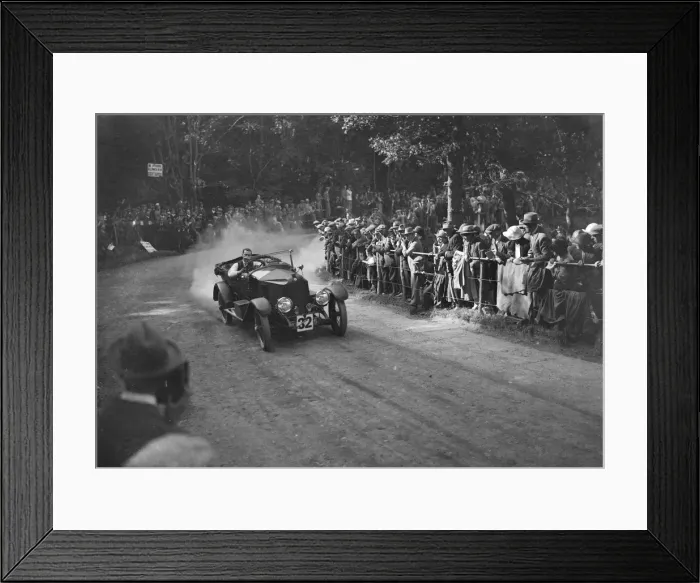 Framed Print : Vauxhall 30 / 98 open tourer competing in the MAC Shelsley Walsh Hillclimb, Worcestershire, 1923 Framed Print : Vauxhall 30 / 98 open tourer competing in the MAC Shelsley Walsh Hillclimb, Worcestershire, 1923