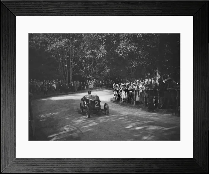 Framed Print : Works Austin 7 of Arthur Waite competing in the MAC Shelsley Walsh Hillclimb, Worcestershire, 1923 Framed Print : Works Austin 7 of Arthur Waite competing in the MAC Shelsley Walsh Hillclimb, Worcestershire, 1923