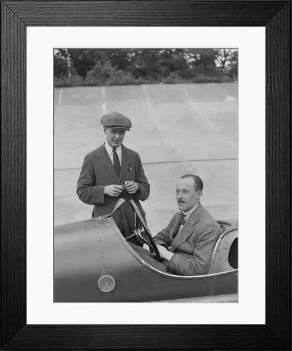Framed Print : Talbot-Darracq at the JCC 200 Mile Race, Brooklands, 1922. Artist: Bill Brunell Framed Print : Talbot-Darracq at the JCC 200 Mile Race, Brooklands, 1922. Artist: Bill Brunell