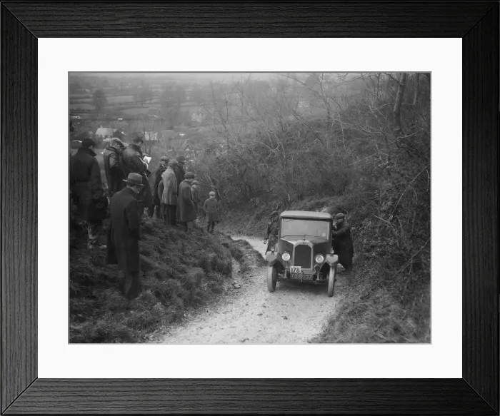Framed Print : Swift of JF Smeaton competing in the MCC Exeter Trial, Ibberton Hill, Dorset, 1930 Framed Print : Swift of JF Smeaton competing in the MCC Exeter Trial, Ibberton Hill, Dorset, 1930