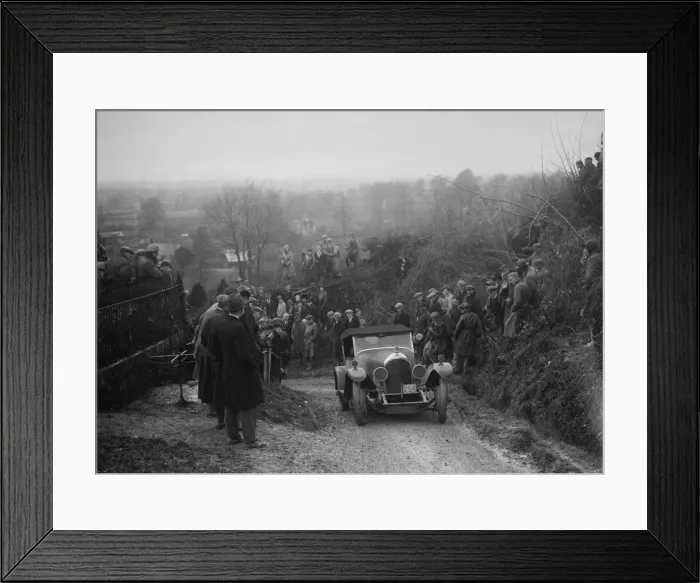 Framed Print : Bentley of FE Elgood competing in the MCC Exeter Trial, Ibberton Hill, Dorset, 1930 Framed Print : Bentley of FE Elgood competing in the MCC Exeter Trial, Ibberton Hill, Dorset, 1930
