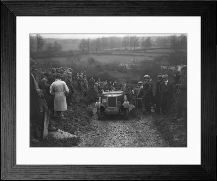 Framed Print : Morris Cowley of RJ Barker competing in the MCC Exeter Trial, Ibberton Hill, Dorset, 1930 Framed Print : Morris Cowley of RJ Barker competing in the MCC Exeter Trial, Ibberton Hill, Dorset, 1930