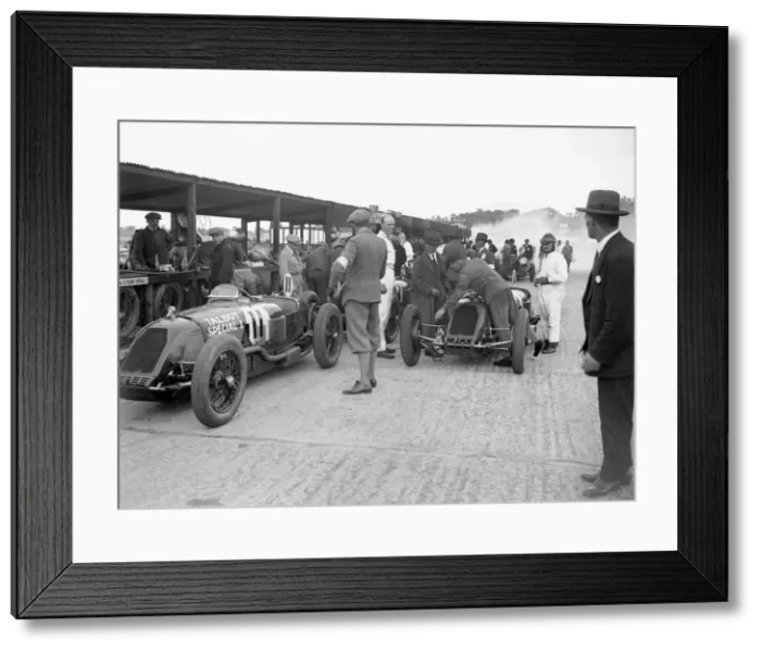 Framed Print : Talbot-Darracqs of Henry Segrave and Jules Moriceau, JCC 200 Mile Race, Brooklands, 1926 Framed Print : Talbot-Darracqs of Henry Segrave and Jules Moriceau, JCC 200 Mile Race, Brooklands, 1926
