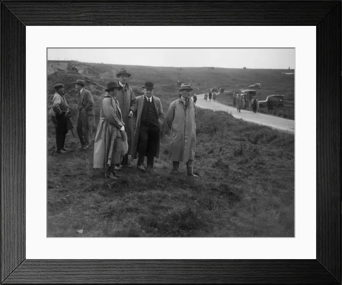 Framed Print : Sir William Graham and Alderman GF Fosdyke at the Caerphilly Hillclimb, Wales, 1922 Framed Print : Sir William Graham and Alderman GF Fosdyke at the Caerphilly Hillclimb, Wales, 1922
