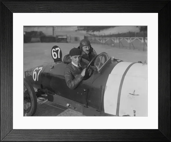 Framed Print : Horstman of Douglas Hawkes, JCC 200 Mile Race, Brooklands, 1921. Artist: Bill Brunell Framed Print : Horstman of Douglas Hawkes, JCC 200 Mile Race, Brooklands, 1921. Artist: Bill Brunell