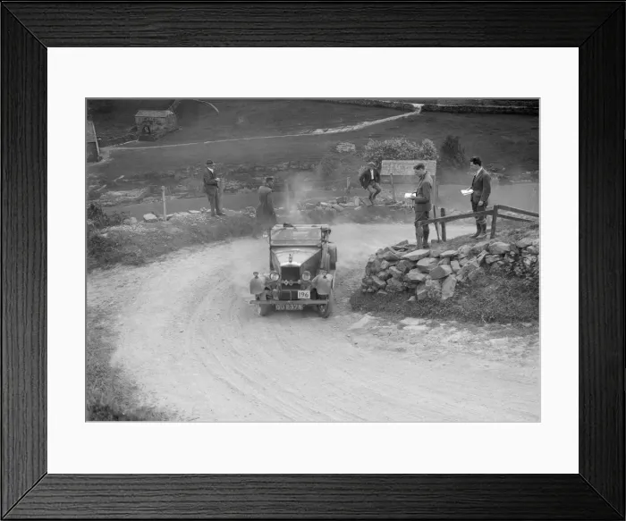 Framed Print : Morris of SE Newton competing in the MCC Edinburgh Trial, 1930. Artist: Bill Brunell Framed Print : Morris of SE Newton competing in the MCC Edinburgh Trial, 1930. Artist: Bill Brunell