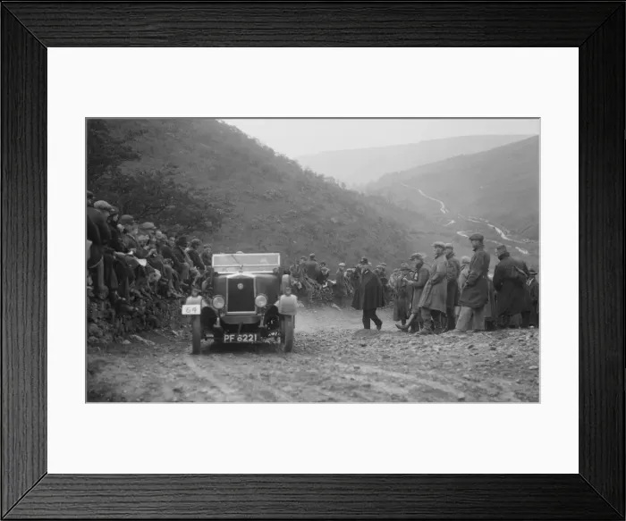 Framed Print : MG M type competing in the MCC Edinburgh Trial, 1931. Artist: Bill Brunell Framed Print : MG M type competing in the MCC Edinburgh Trial, 1931. Artist: Bill Brunell