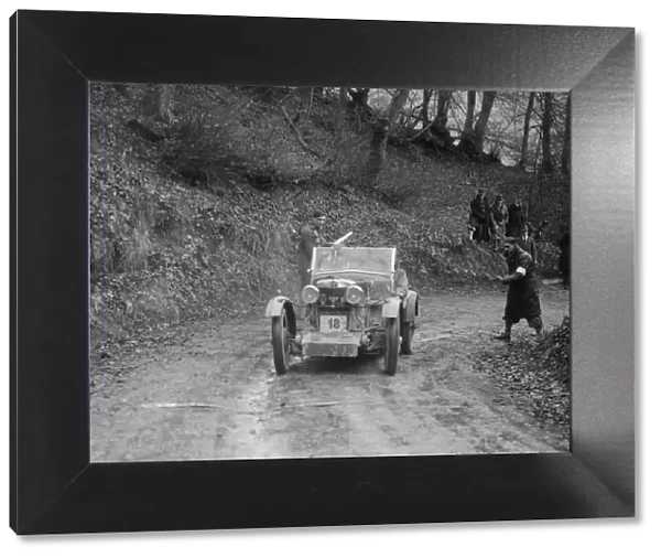 MG M Type 12  /  12 replica of Viscount Curzon, MG Car Club Trial, Waterworks Hill, Tring, 1931